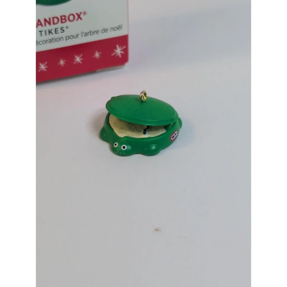 Hallmark‎ 2016 Little Tikes Turtle Sandbox Miniature Ornament